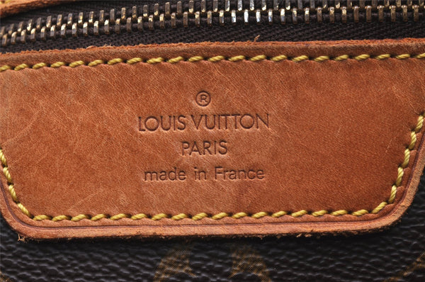 Authentic Louis Vuitton Monogram Sac Shopping PM Tote Bag M51108 LV Junk 1419I