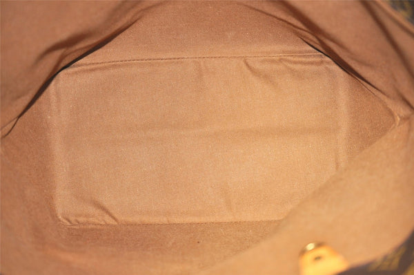 Authentic Louis Vuitton Monogram Sac Shopping PM Tote Bag M51108 LV Junk 1419I