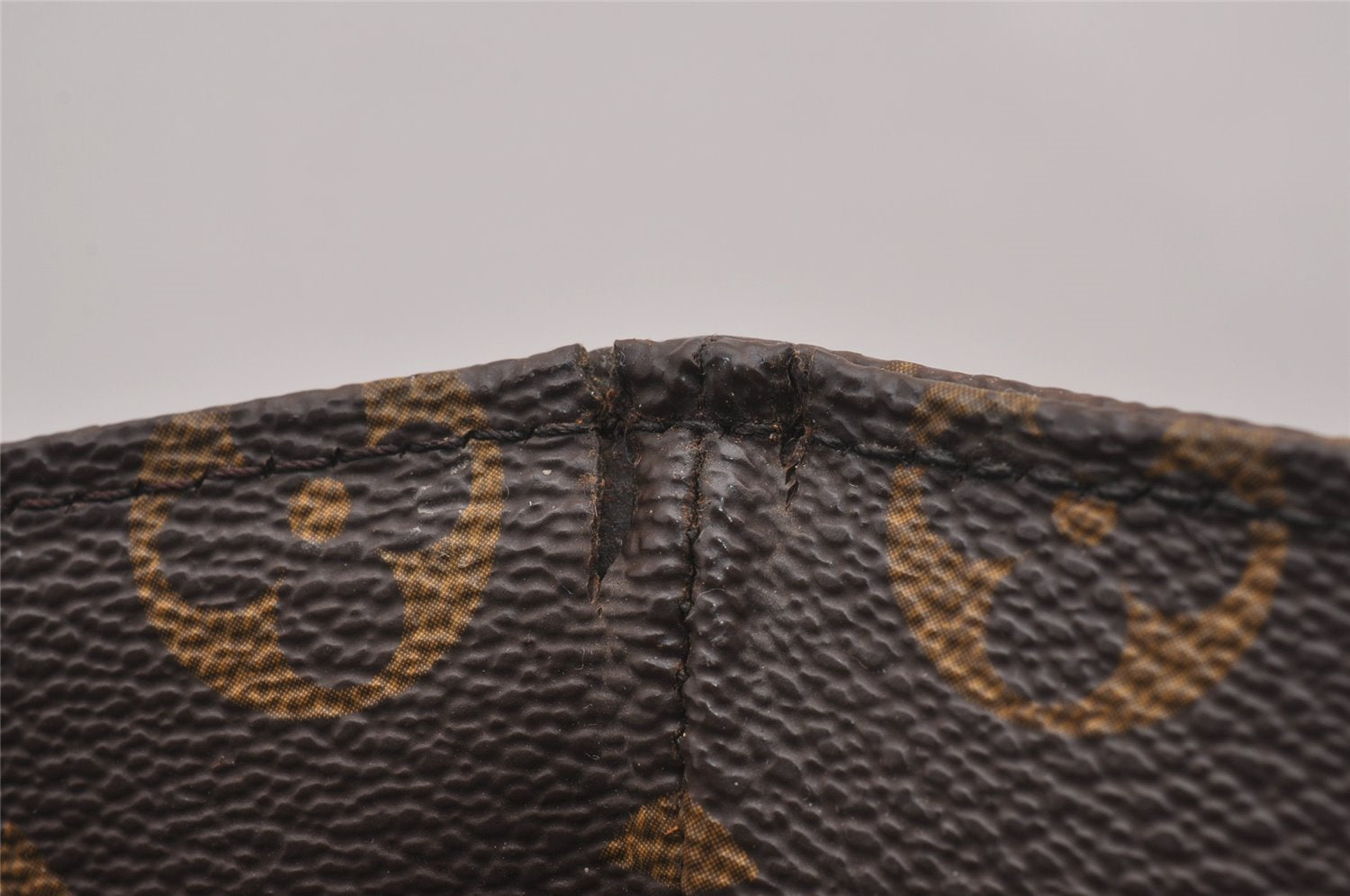 Authentic Louis Vuitton Monogram Sac Shopping PM Tote Bag M51108 LV Junk 1419I