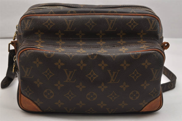 Authentic Louis Vuitton Monogram Nile Shoulder Cross Body Bag M45244 Junk 1419K
