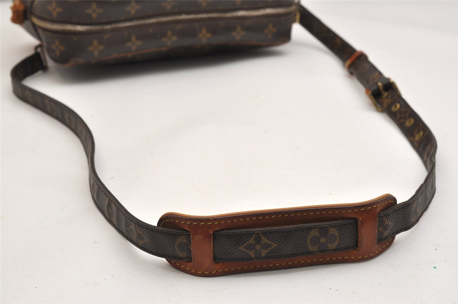 Authentic Louis Vuitton Monogram Nile Shoulder Cross Body Bag M45244 Junk 1419K