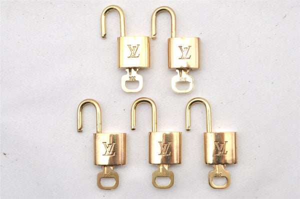 Authentic Louis Vuitton Padlock & Keys 10Set LV 1419L