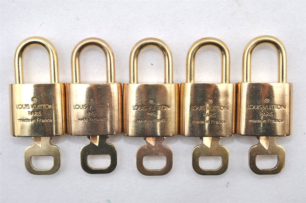 Authentic Louis Vuitton Padlock & Keys 10Set LV 1419L