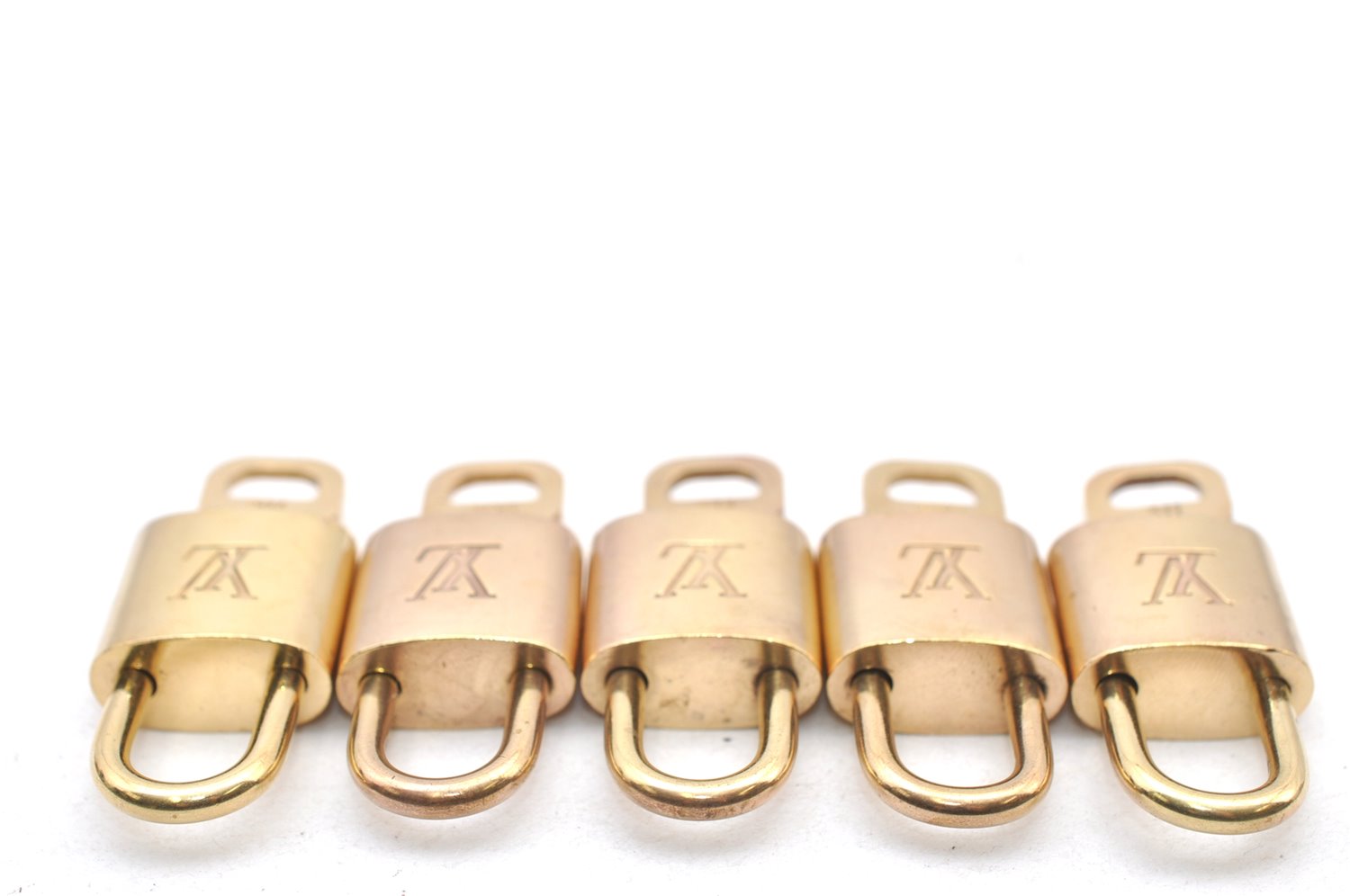 Authentic Louis Vuitton Padlock & Keys 10Set LV 1419L