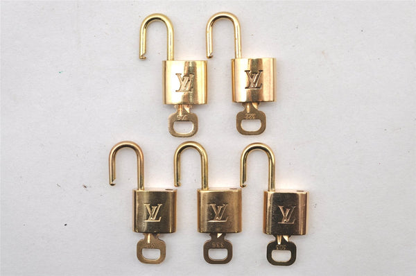 Authentic Louis Vuitton Padlock & Keys 10Set LV 1419L