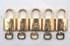 Authentic Louis Vuitton Padlock & Keys 10Set LV 1419L