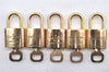 Authentic Louis Vuitton Padlock & Keys 10Set LV 1419L