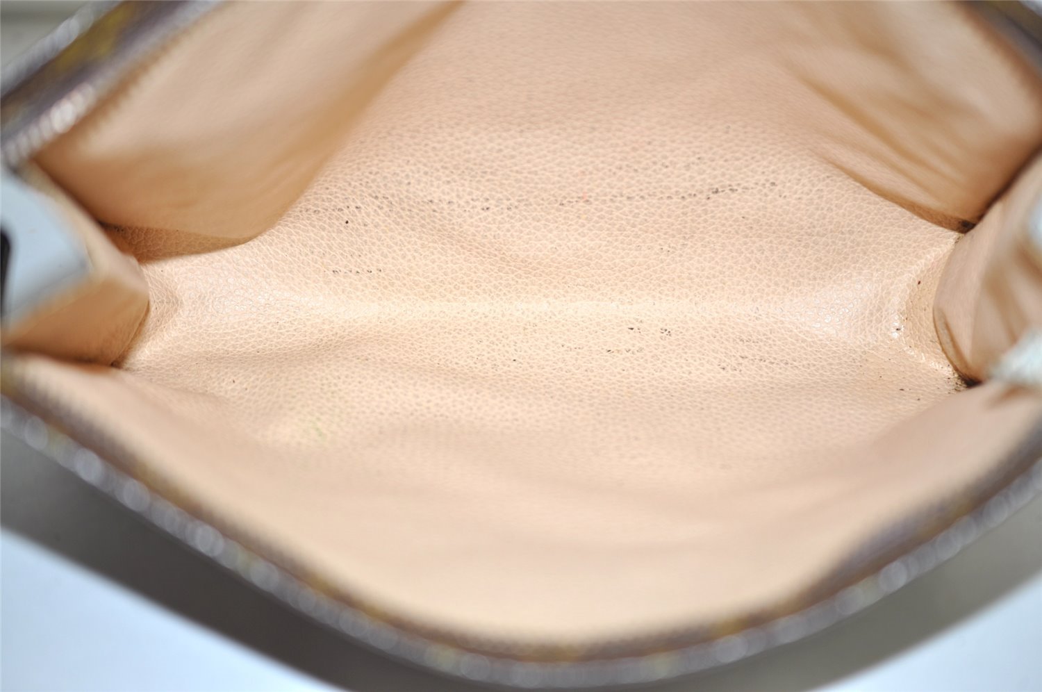 Auth Louis Vuitton Monogram Poche Toilette 26 Cosmetics Pouch Old Model LV 1420I