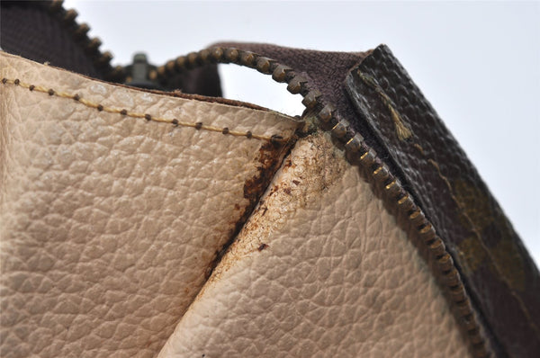 Auth Louis Vuitton Monogram Poche Toilette 26 Cosmetics Pouch Old Model LV 1420I