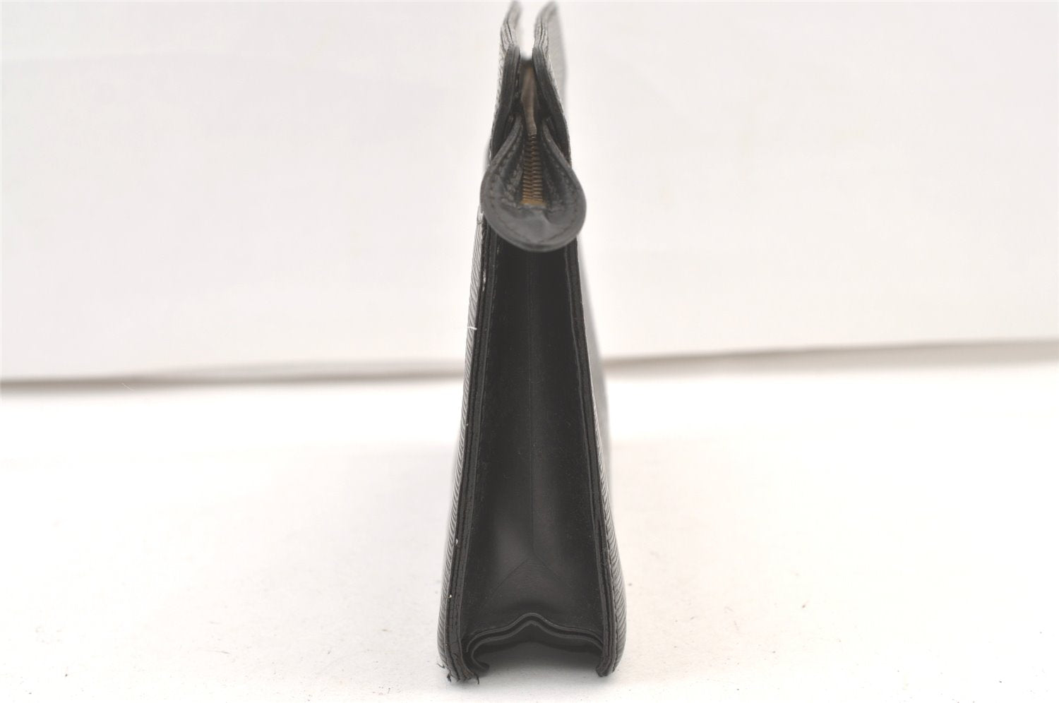 Authentic Louis Vuitton Epi Pochette Homme Clutch Hand Bag Black M52522 LV 1420K