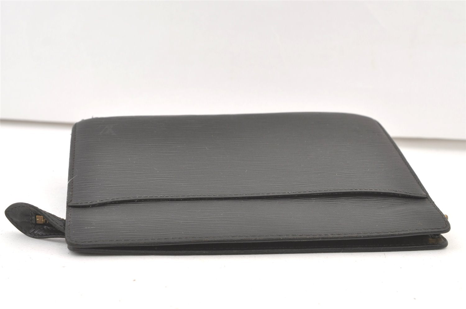 Authentic Louis Vuitton Epi Pochette Homme Clutch Hand Bag Black M52522 LV 1420K