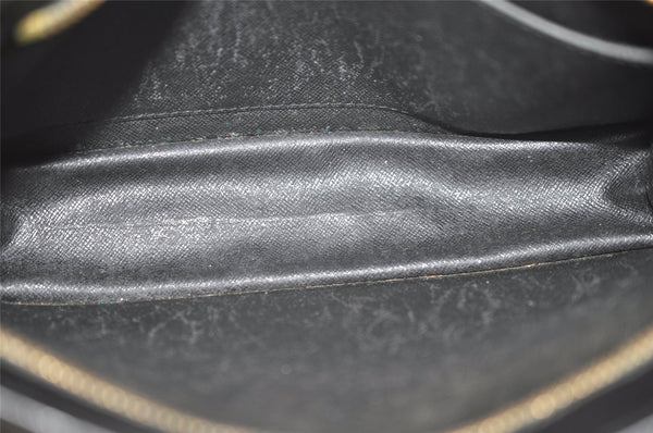 Authentic Louis Vuitton Epi Pochette Homme Clutch Hand Bag Black M52522 LV 1420K