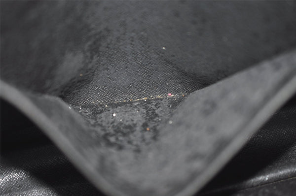 Authentic Louis Vuitton Epi Pochette Homme Clutch Hand Bag Black M52522 LV 1420K