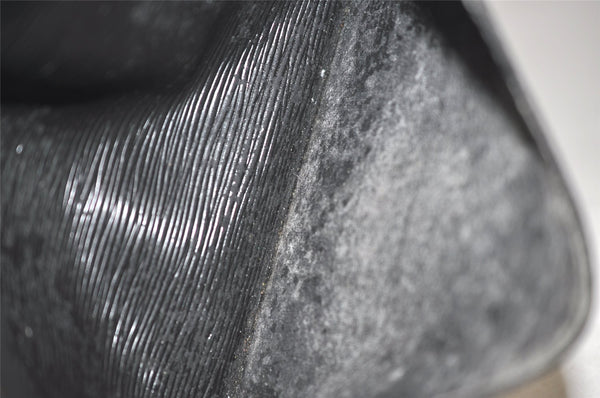 Authentic Louis Vuitton Epi Pochette Homme Clutch Hand Bag Black M52522 LV 1420K