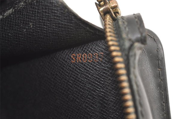 Authentic Louis Vuitton Epi Pochette Homme Clutch Hand Bag Black M52522 LV 1420K