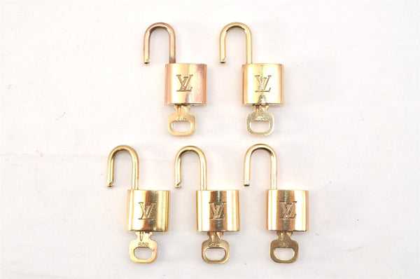 Authentic Louis Vuitton Padlock & Keys 10Set LV 1420L