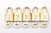 Authentic Louis Vuitton Padlock & Keys 10Set LV 1420L