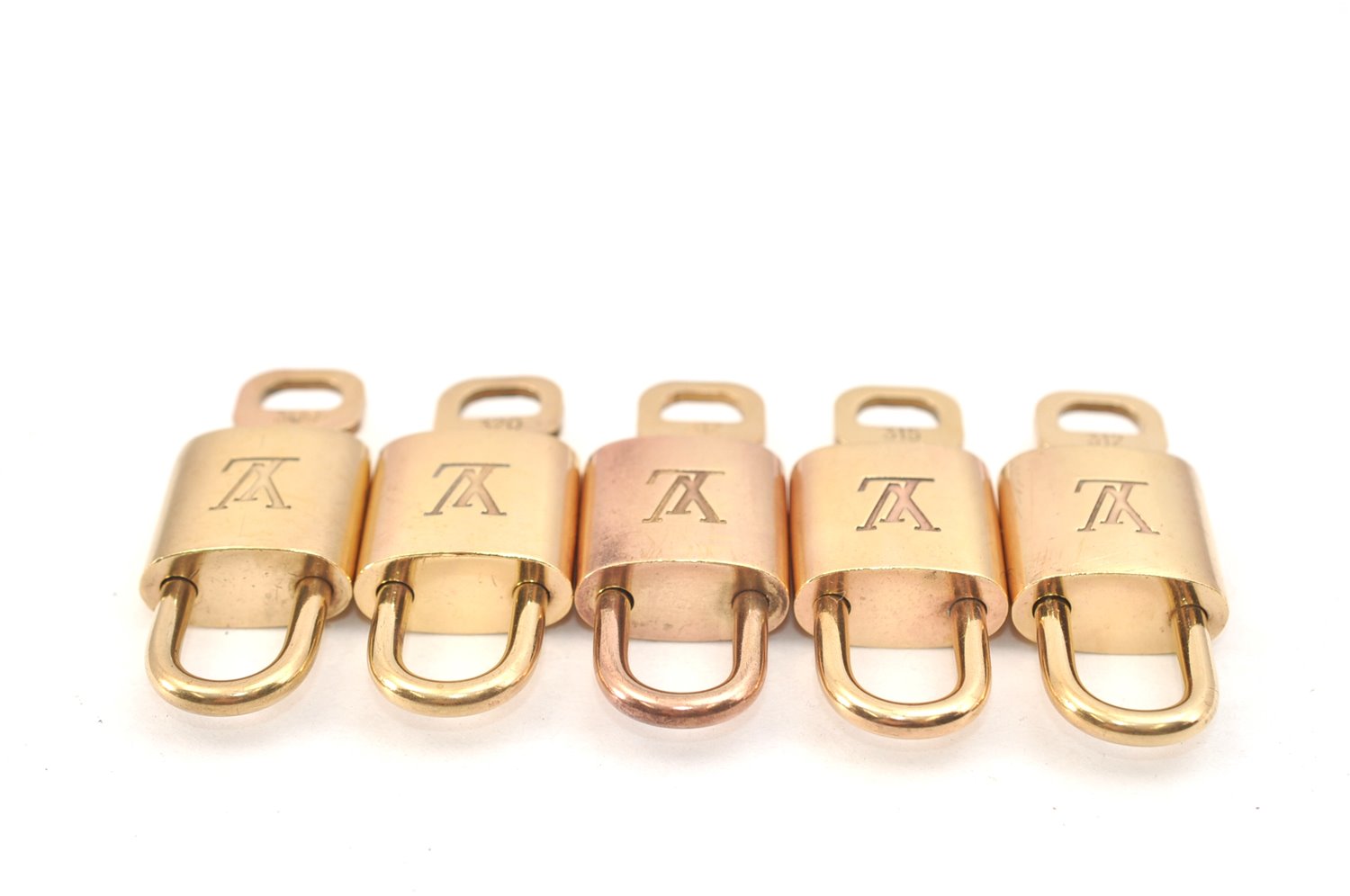 Authentic Louis Vuitton Padlock & Keys 10Set LV 1420L