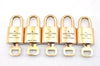 Authentic Louis Vuitton Padlock & Keys 10Set LV 1420L