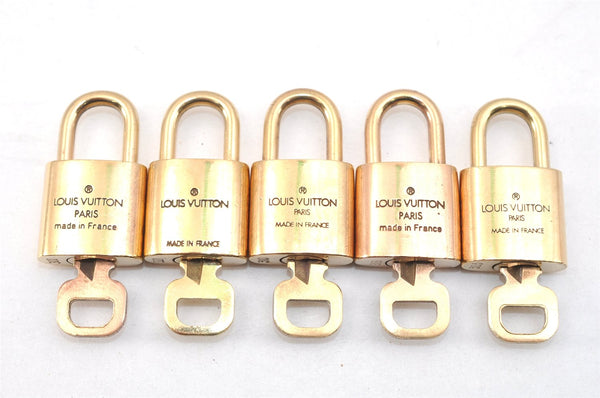 Authentic Louis Vuitton Padlock & Keys 10Set LV 1420L