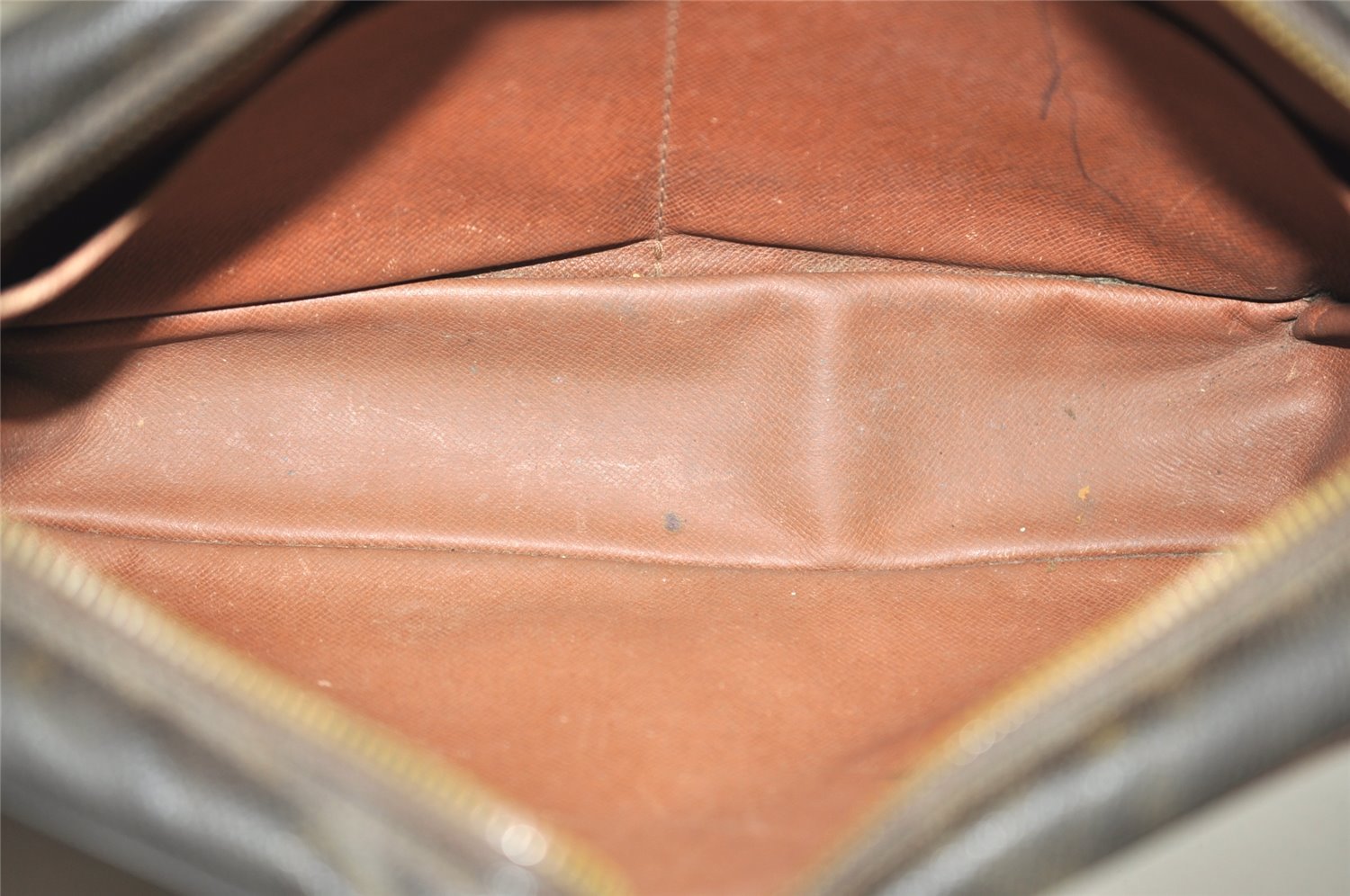 Authentic Louis Vuitton Monogram Compiegne 28 Clutch Hand Bag M51845 LV 1421I