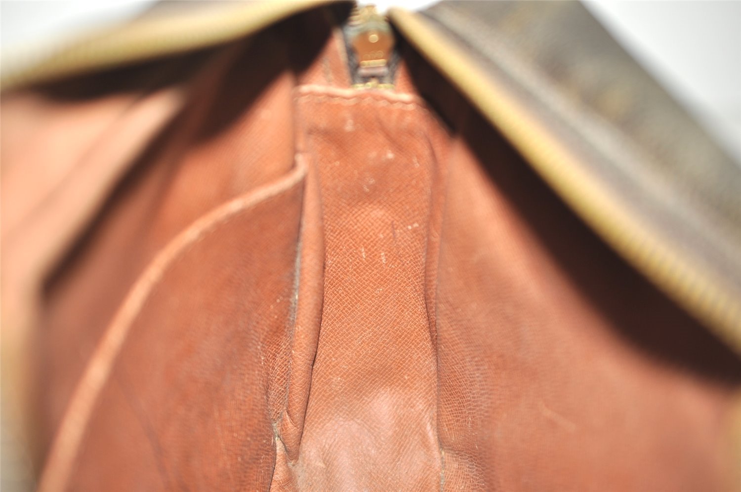 Authentic Louis Vuitton Monogram Compiegne 28 Clutch Hand Bag M51845 LV 1421I