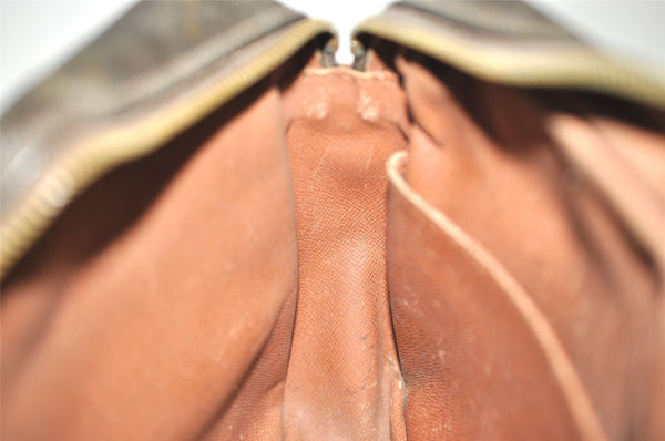 Authentic Louis Vuitton Monogram Compiegne 28 Clutch Hand Bag M51845 LV 1421I