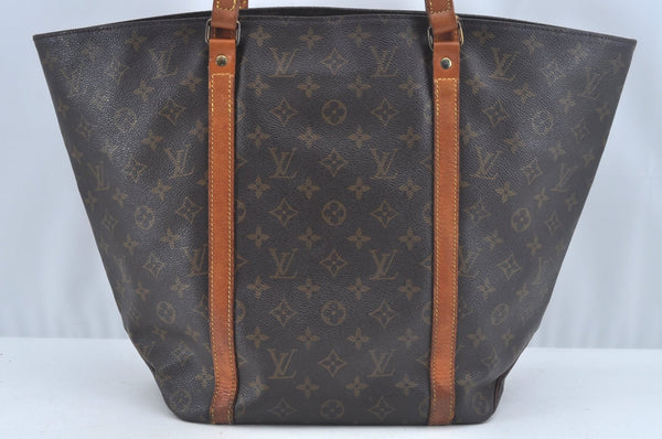 Authentic Louis Vuitton Monogram Sac Shopping PM Tote Bag M51108 LV 1422J