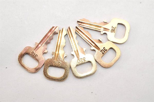 Authentic Louis Vuitton Padlock & Keys 10Set LV 1422L