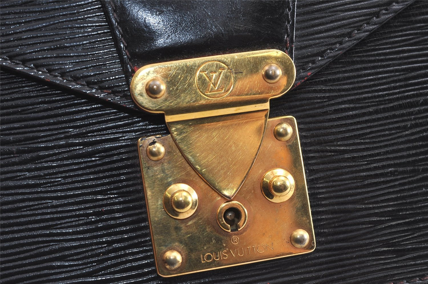 Authentic Louis Vuitton Epi Monceau 2Way Shoulder Hand Bag Red M52127 LV 1423J