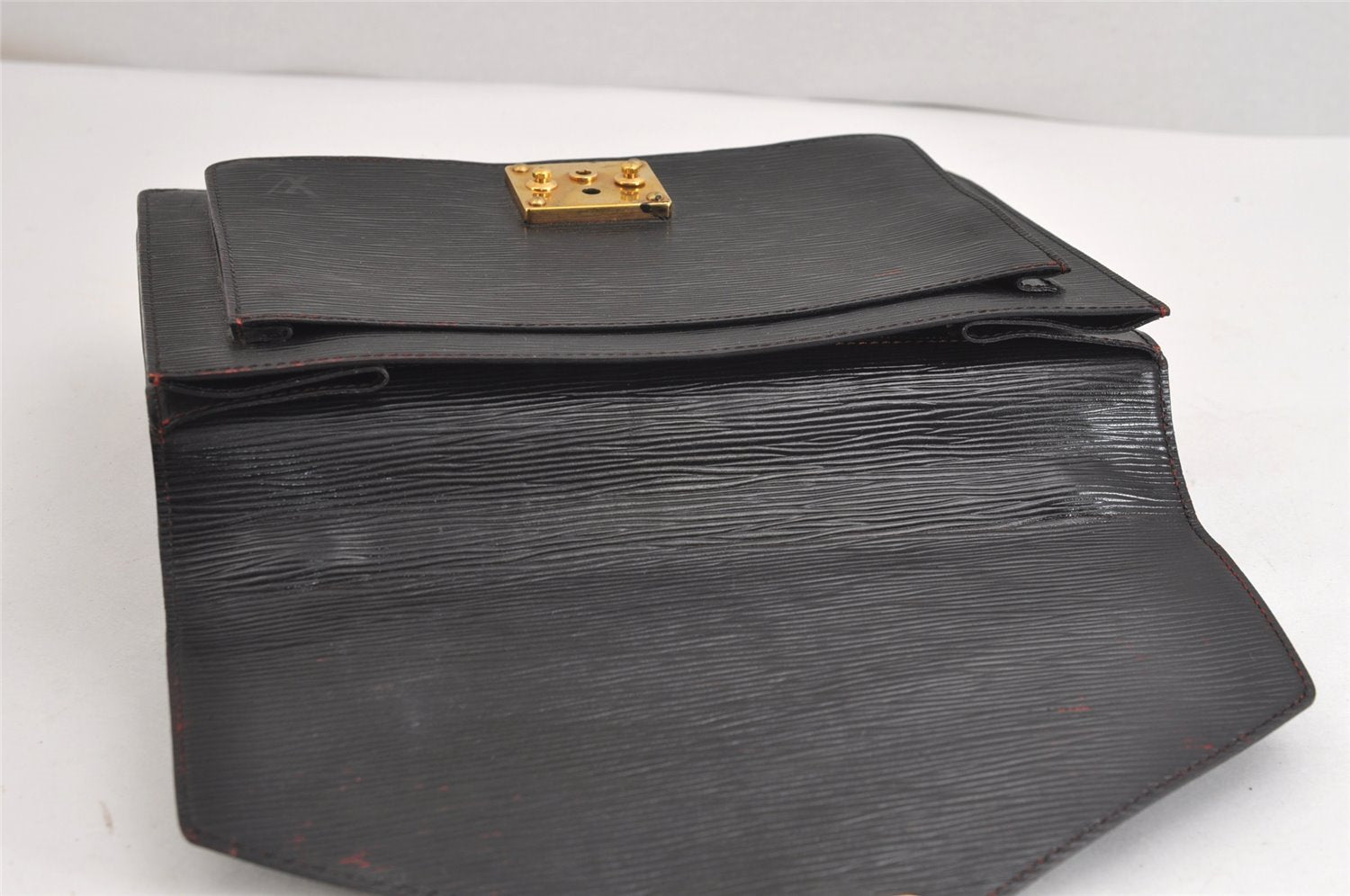 Authentic Louis Vuitton Epi Monceau 2Way Shoulder Hand Bag Red M52127 LV 1423J