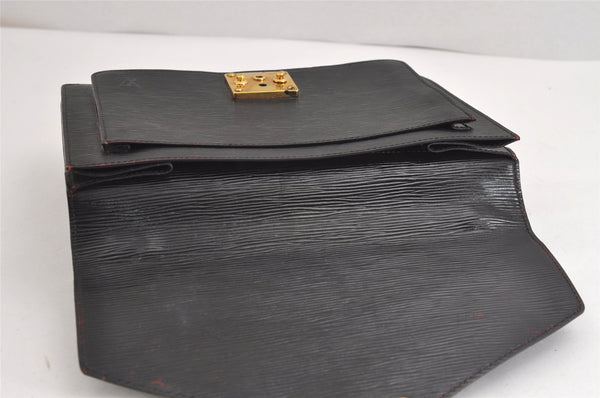 Authentic Louis Vuitton Epi Monceau 2Way Shoulder Hand Bag Red M52127 LV 1423J