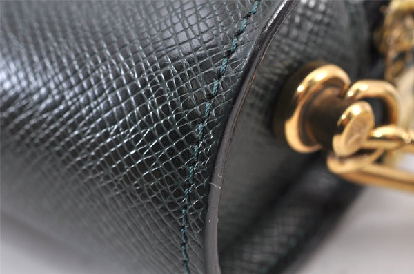 Authentic Louis Vuitton Taiga Baikal Clutch Bag Green M30184 LV 1423K