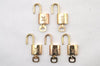 Authentic Louis Vuitton Padlock & Keys 10Set LV 1423L