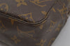 Auth Louis Vuitton Monogram Trousse Toilette 28 Clutch Hand Bag Old Model 1424J