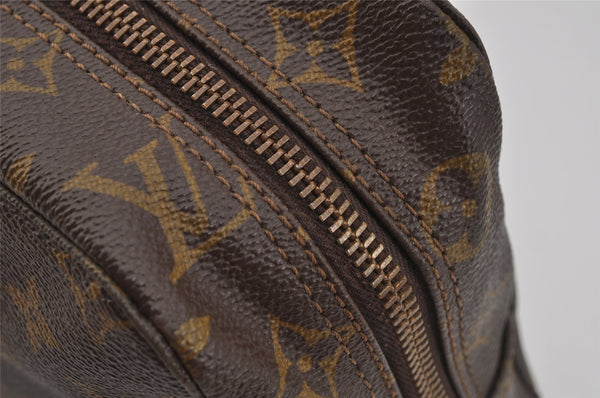 Auth Louis Vuitton Monogram Trousse Toilette 28 Clutch Hand Bag Old Model 1424J