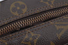 Auth Louis Vuitton Monogram Trousse Toilette 28 Clutch Hand Bag Old Model 1424J