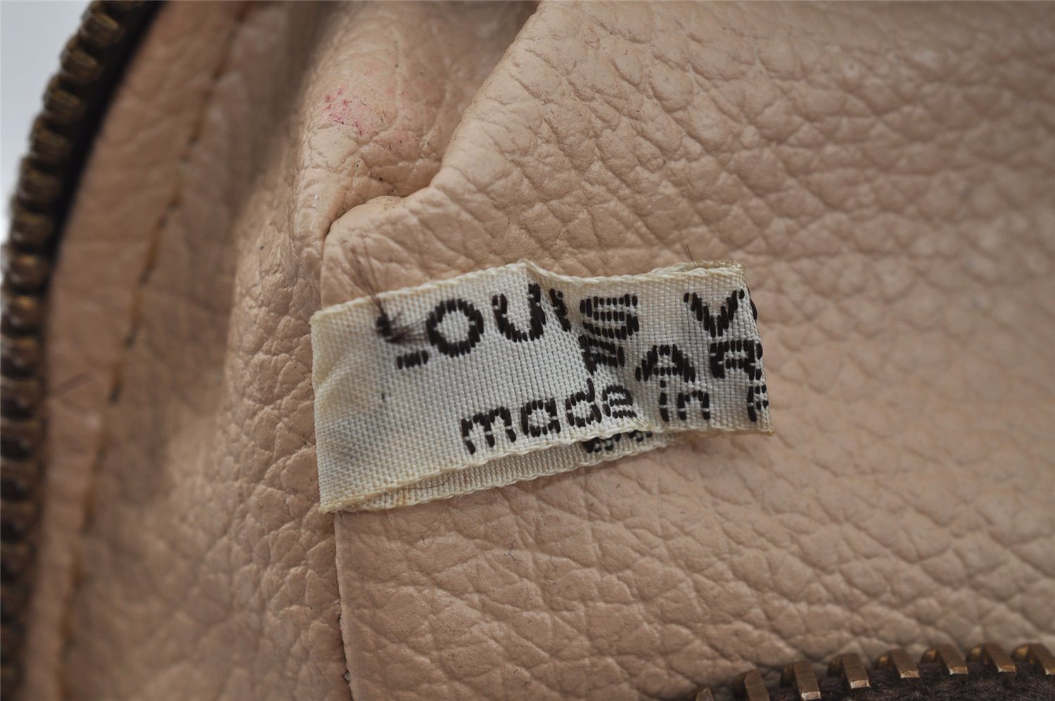 Auth Louis Vuitton Monogram Trousse Toilette 28 Clutch Hand Bag Old Model 1424J