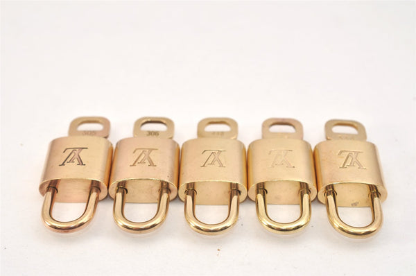 Authentic Louis Vuitton Padlock & Keys 10Set LV 1424L