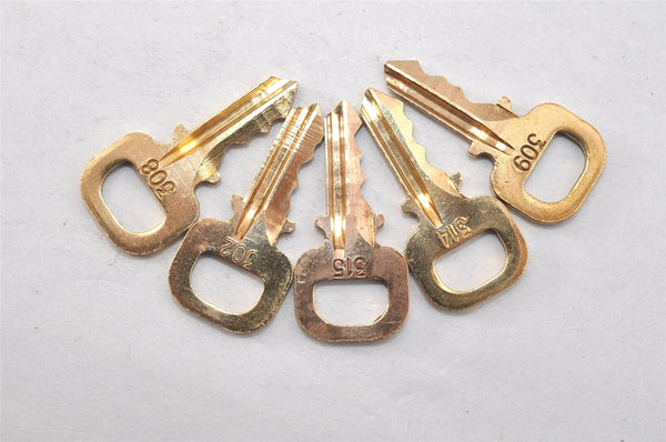 Authentic Louis Vuitton Padlock & Keys 10Set LV 1424L