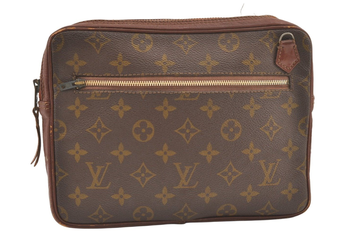 Authentic Louis Vuitton Monogram Shoulder Cross Body Bag Old Model LV Junk 1425K