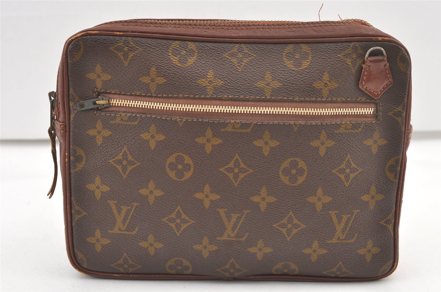 Authentic Louis Vuitton Monogram Shoulder Cross Body Bag Old Model LV Junk 1425K