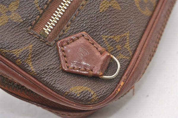 Authentic Louis Vuitton Monogram Shoulder Cross Body Bag Old Model LV Junk 1425K