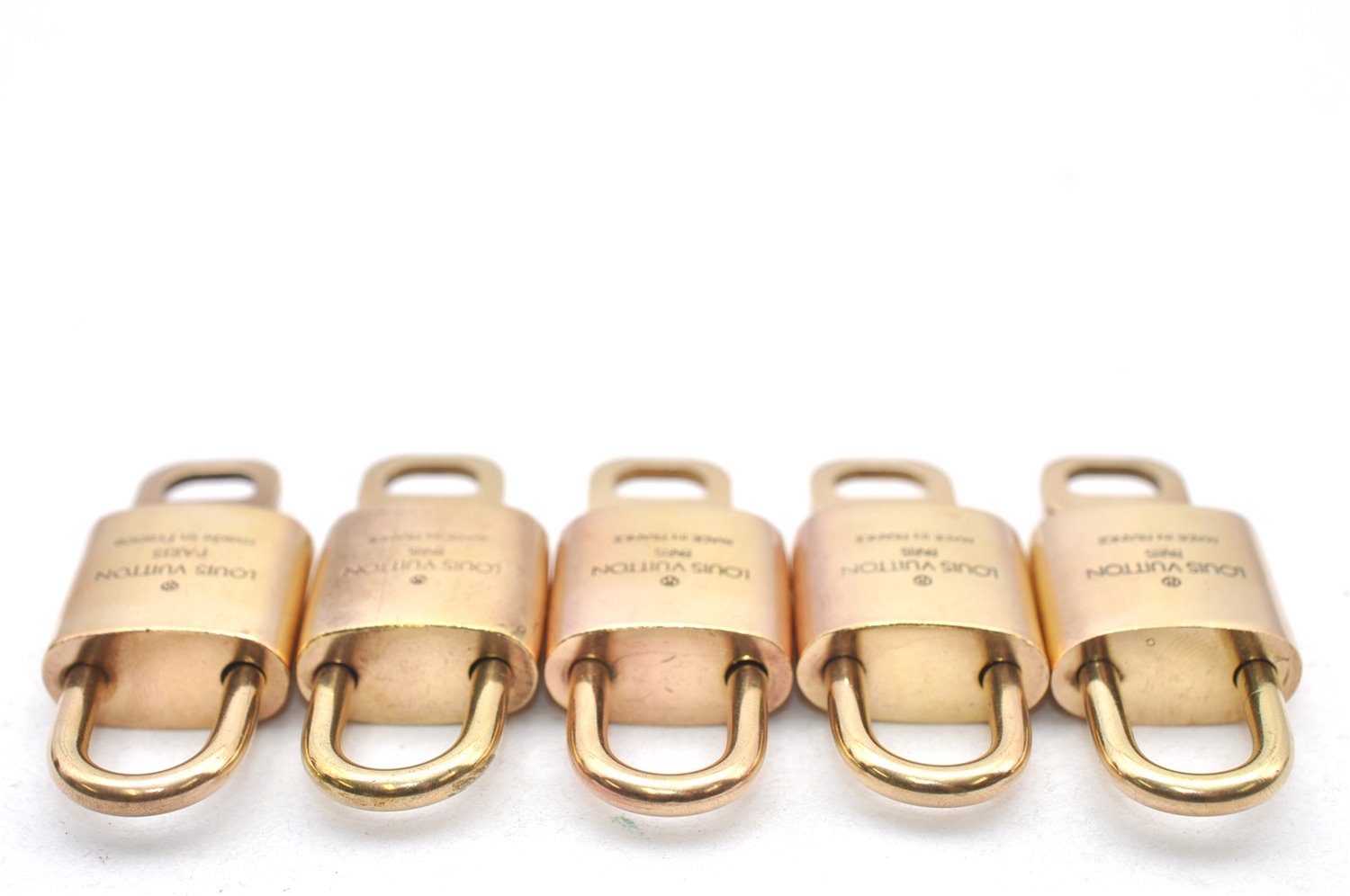 Authentic Louis Vuitton Padlock & Keys 10Set LV 1426L