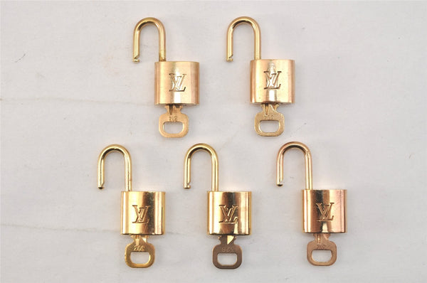 Authentic Louis Vuitton Padlock & Keys 10Set LV 1427L