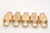 Authentic Louis Vuitton Padlock & Keys 10Set LV 1427L