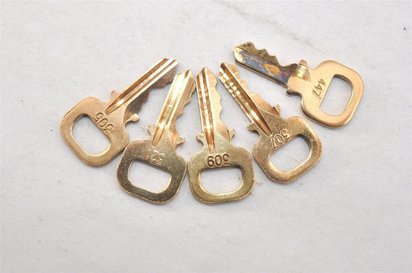 Authentic Louis Vuitton Padlock & Keys 10Set LV 1427L