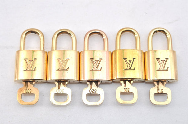 Authentic Louis Vuitton Padlock & Keys 10Set LV 1428L