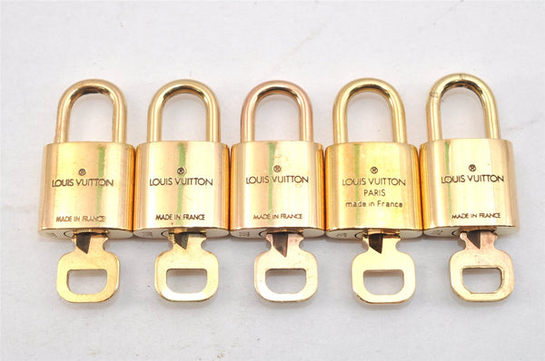 Authentic Louis Vuitton Padlock & Keys 10Set LV 1428L