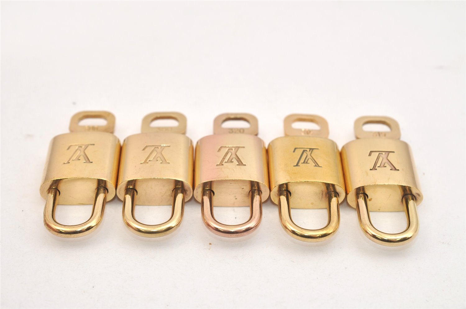 Authentic Louis Vuitton Padlock & Keys 10Set LV 1428L